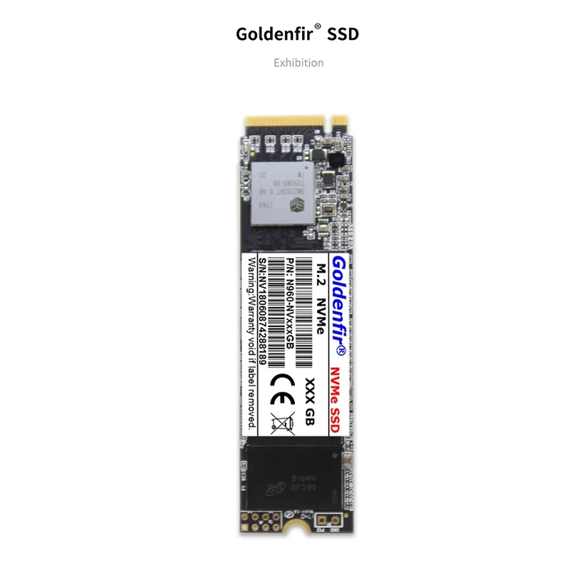 内蔵型SSD Goldenfir NVMe M2 SSD 1TB Goldenfir Pcie3.0 Nvme SSD - High-Speed Storage Solutions