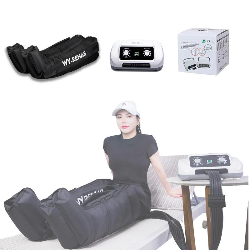 Air Compression Therapy Machine With 2 Legs Sleeve