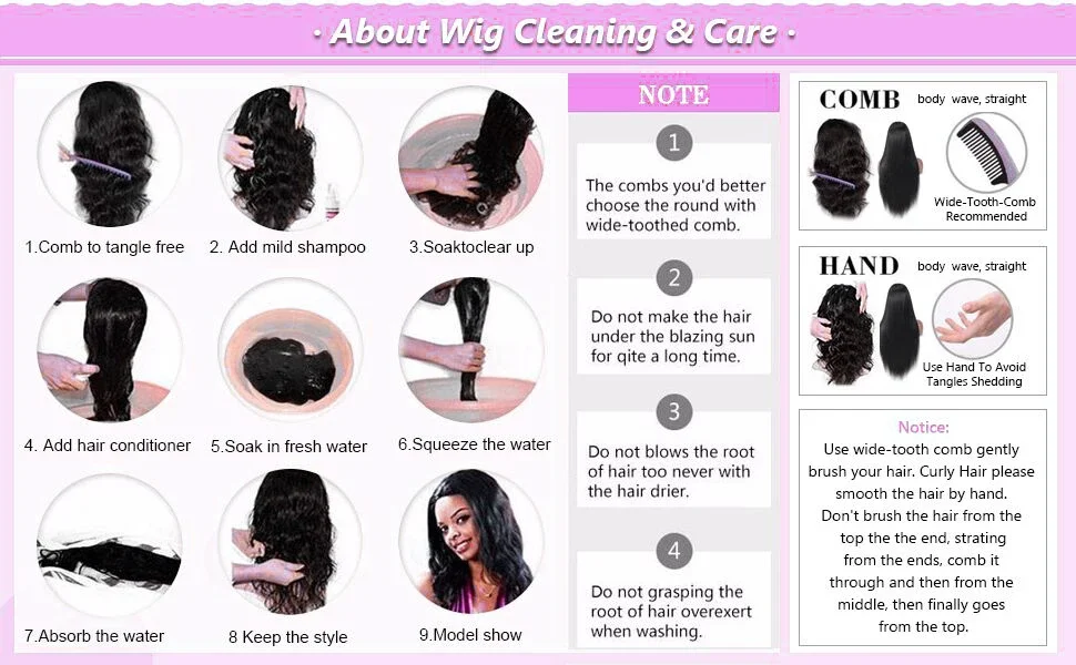Rötlich Braune Body Wave Echthaar Lace Front Perücke Glueless_voghion.com