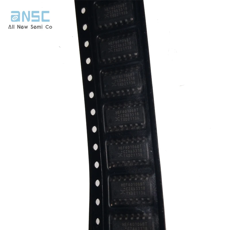 Hot sale Original HEF40106BT IC Logic Gate IC SERIES HEX 1-INPUT INVERT GATE PDSO14 3.90 MM PLASTIC SOP-14 Gate