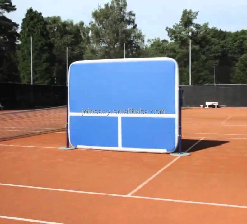 Inflatable Mat Gymnast Inflatable Tennis Practice Hitting Wall for Tennis