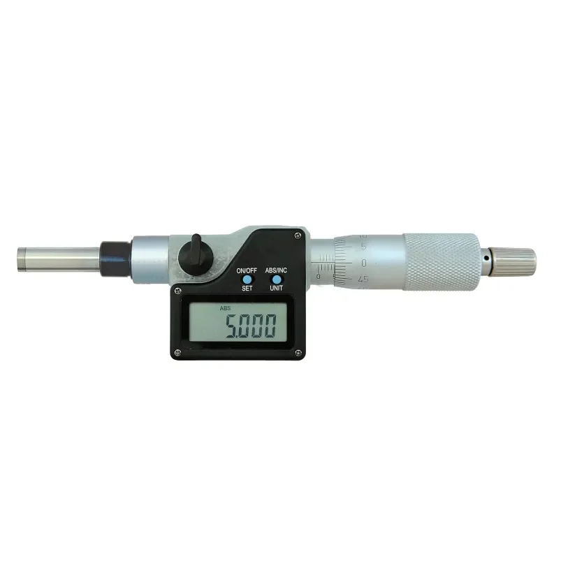 C&K Digital Micrometer Screw Gauge Optic 0-25mm/0.02mm Digital Pipe Micrometer Wall Thickness Digital Outside Micrometer