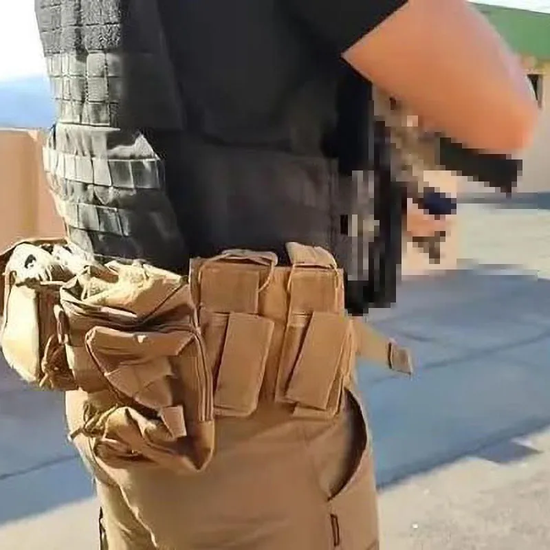 Outdoor Premium Training Mountaineering Outdoor Tactical Belt Duty Utility Belt Set Hunting Accessories Tactic Waist Belts