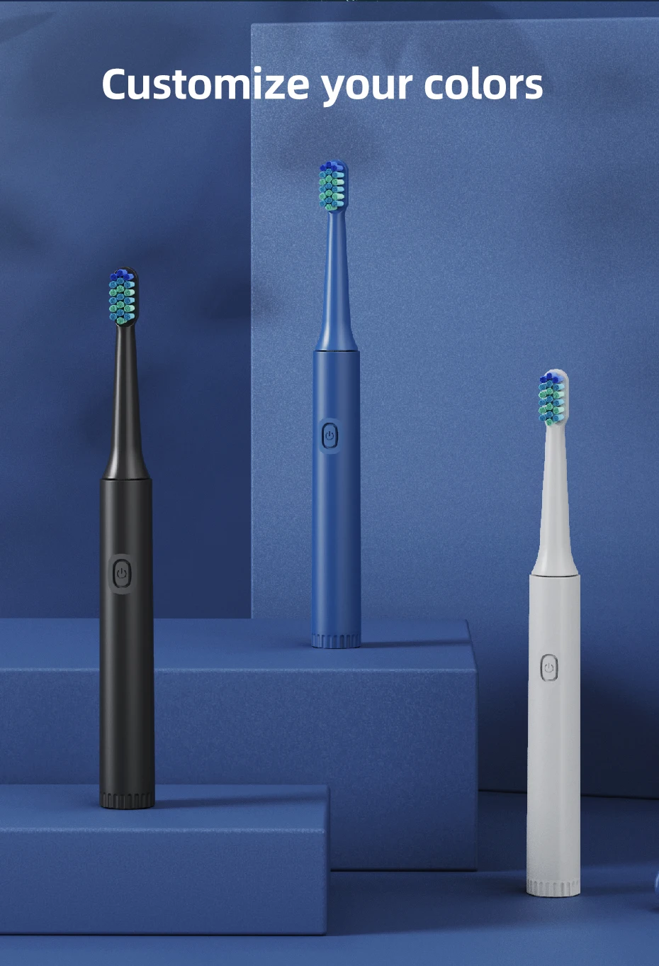 Oral Care New 2023 Cheap Battery Powered Electric Toothbrush Buy