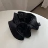 Negro (lazo para el pelo con volantes)