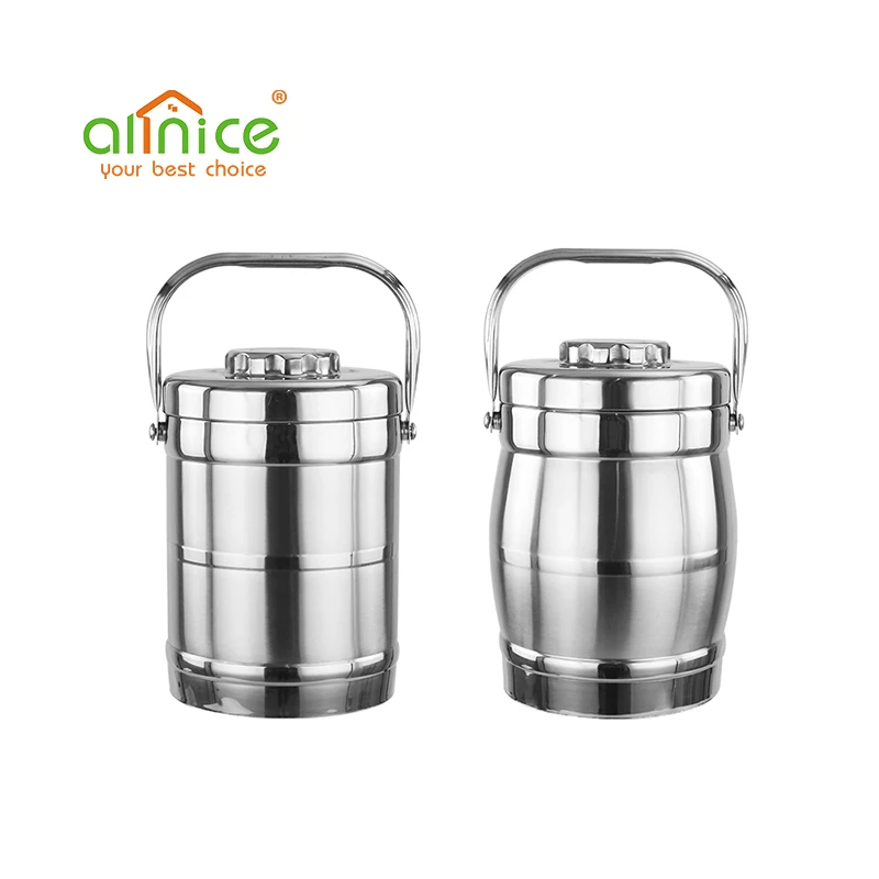 1.8/2.2L Thermos Lunch Box for Hot Food Stainless Steel Insulated