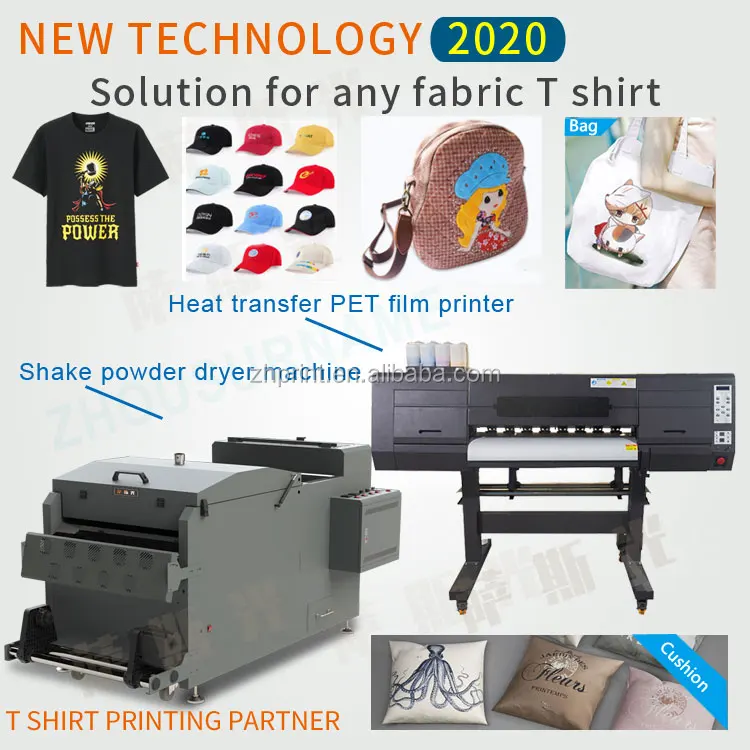 Buy New Technology Digital T- Shirt Printer Heat Transfer Pet Film Powder  Shake Machine from Guangzhou Zhou Surname Intelligent Technology Co., Ltd.,  China