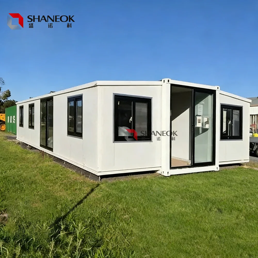 20ft 40ft Double Wing Expandable House - Luxury Container