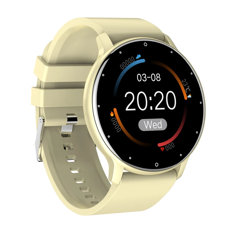 Men Blood Pressure Android Smart Watch Zl02 Boat Smartwatch Wristband Fitness Health Tracker Ios Women Watches