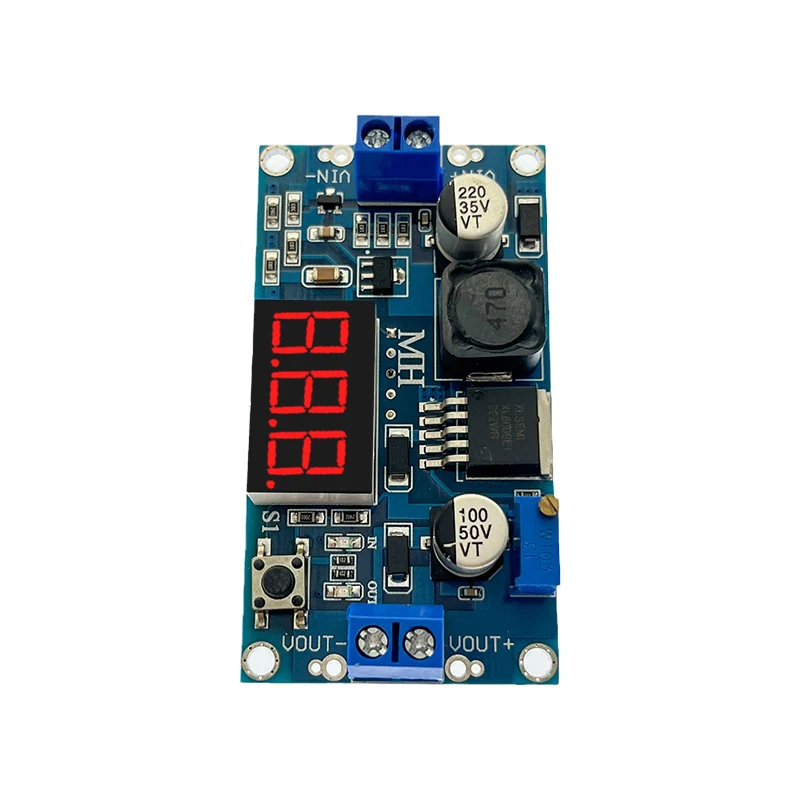 DiGiYes 6PCS XL6009 DC-DC Boost Converter Module - 3-32V To 5-35V, 4A, 400KHz