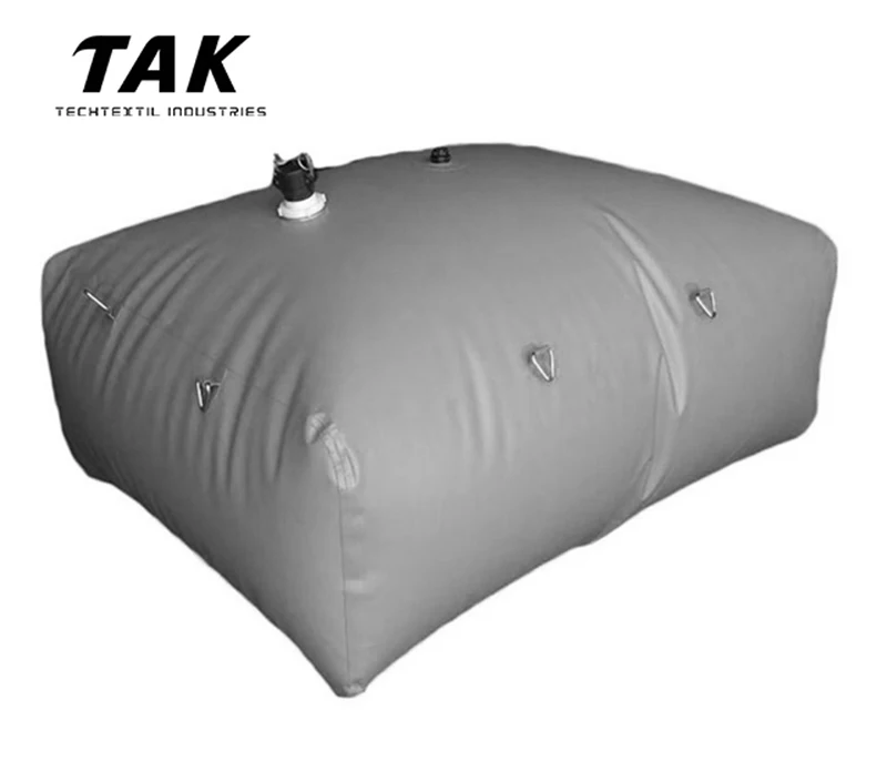 Сельскохозяйственный прямоугольный гибкий резервуар для воды объемом 30000 литра