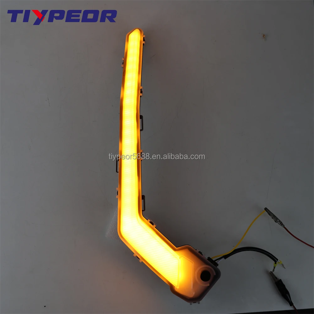 product tiypeor dynamic signature turn signal rgb running light led flowing eyebrow lights for can am maverick x3 turbo r xrc 2017 2018-10