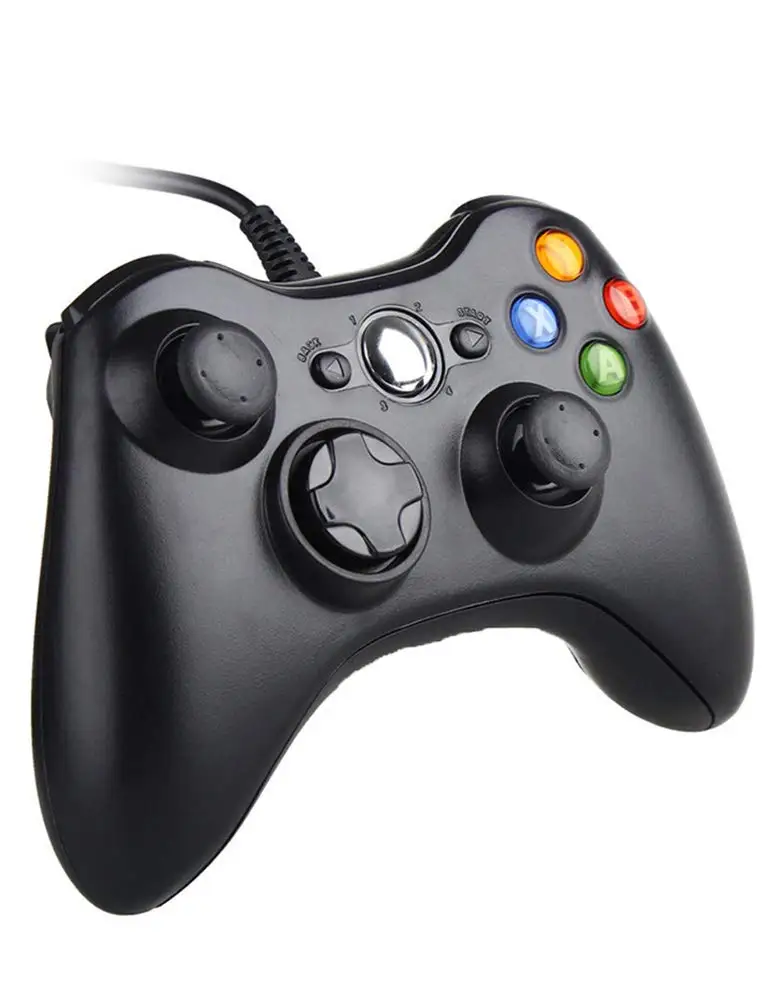 
 Геймпад для Microsoft Xbox 360, проводной джойстик Joy Pad, USB геймпад, контроллер для консоли Xbox 360 и ПК  