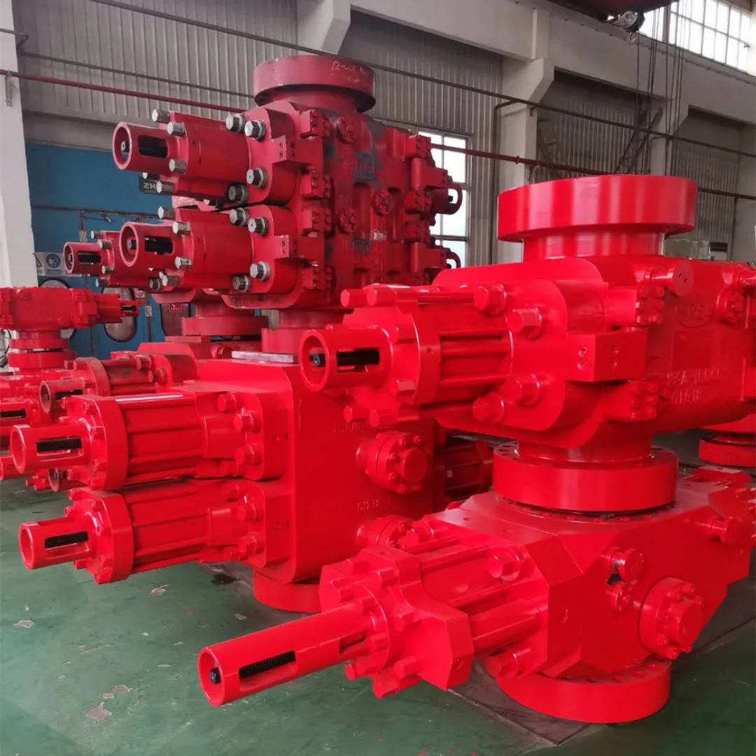 Api Wellhead Equipment Ram Blowout Preventer Single And Double Ram Bop