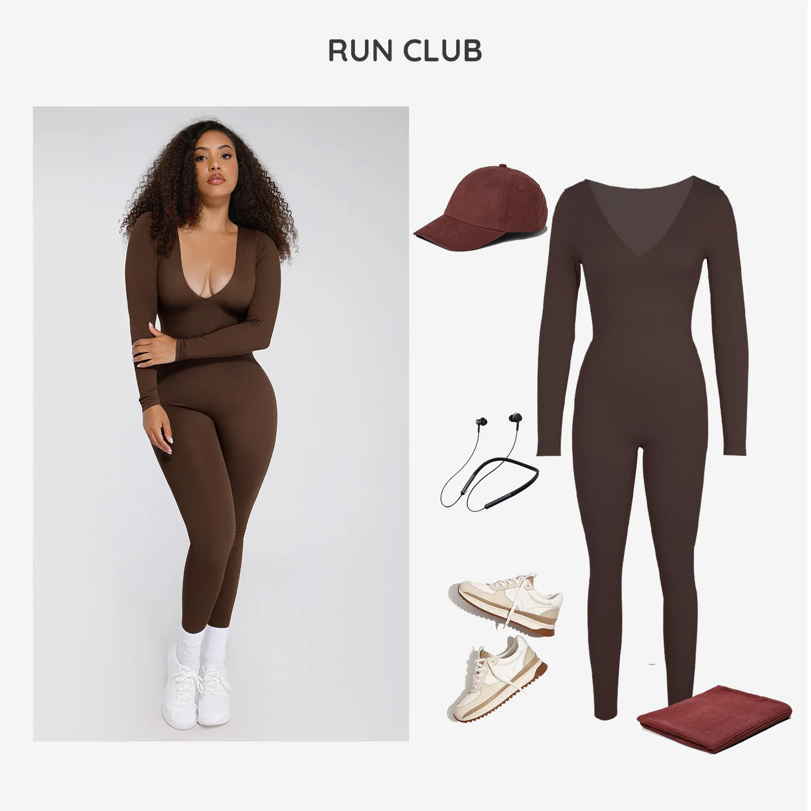 Wholesale Female Catsuit Rompers Seamless Deep V Tummy Control Waist Cinching Jumpsuit Plus Size Casual Style for Women