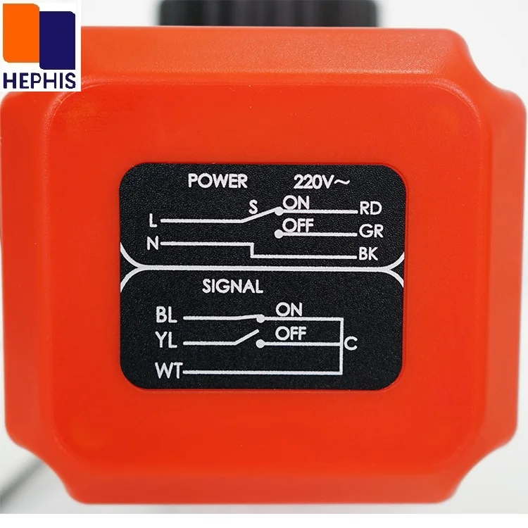 Plastic Motorized Ball Valve Automatic Shut Off Valve and Automatic Water Level Control Valve 3 Ways