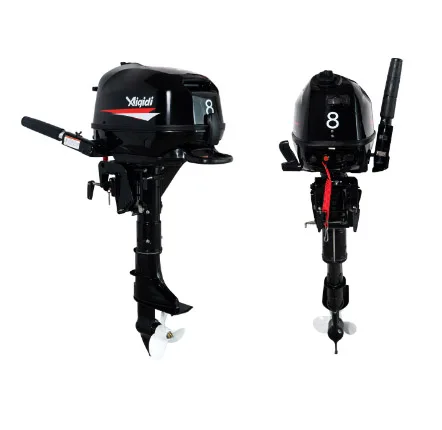 Outboard Motor 8HP AIQIDI Hand Operated Rear Control with CE Certificate Sailing Boat Engine Outboard