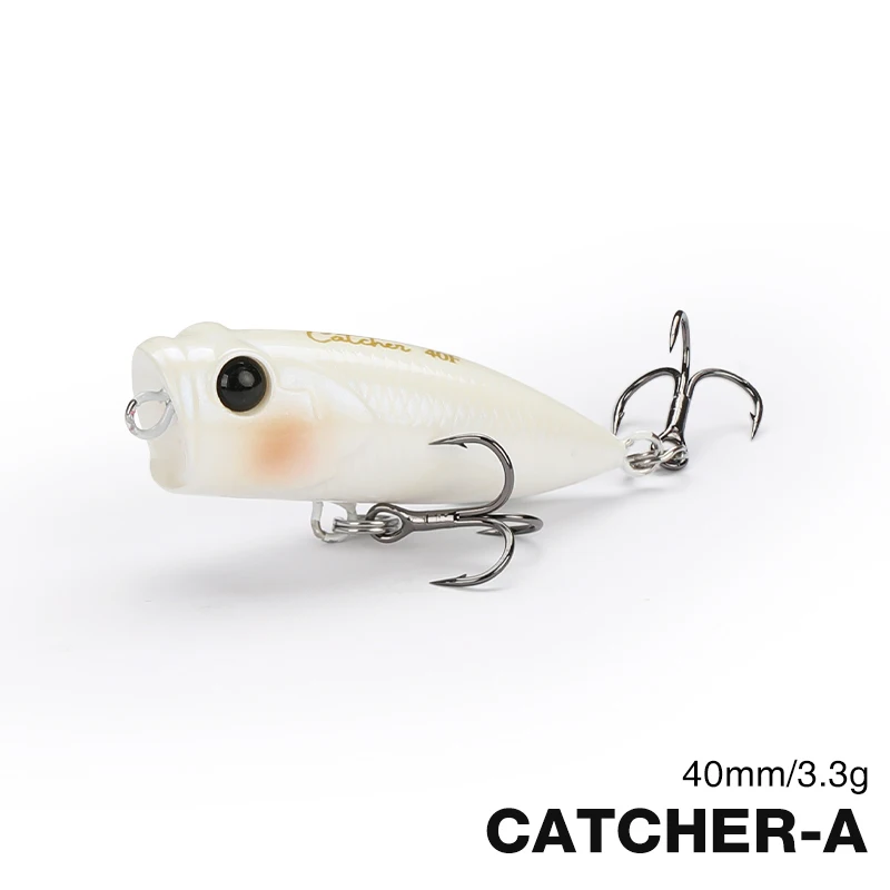TSURINOYA 4cm 3.3g 釣りルアー トップウォーターポッパー