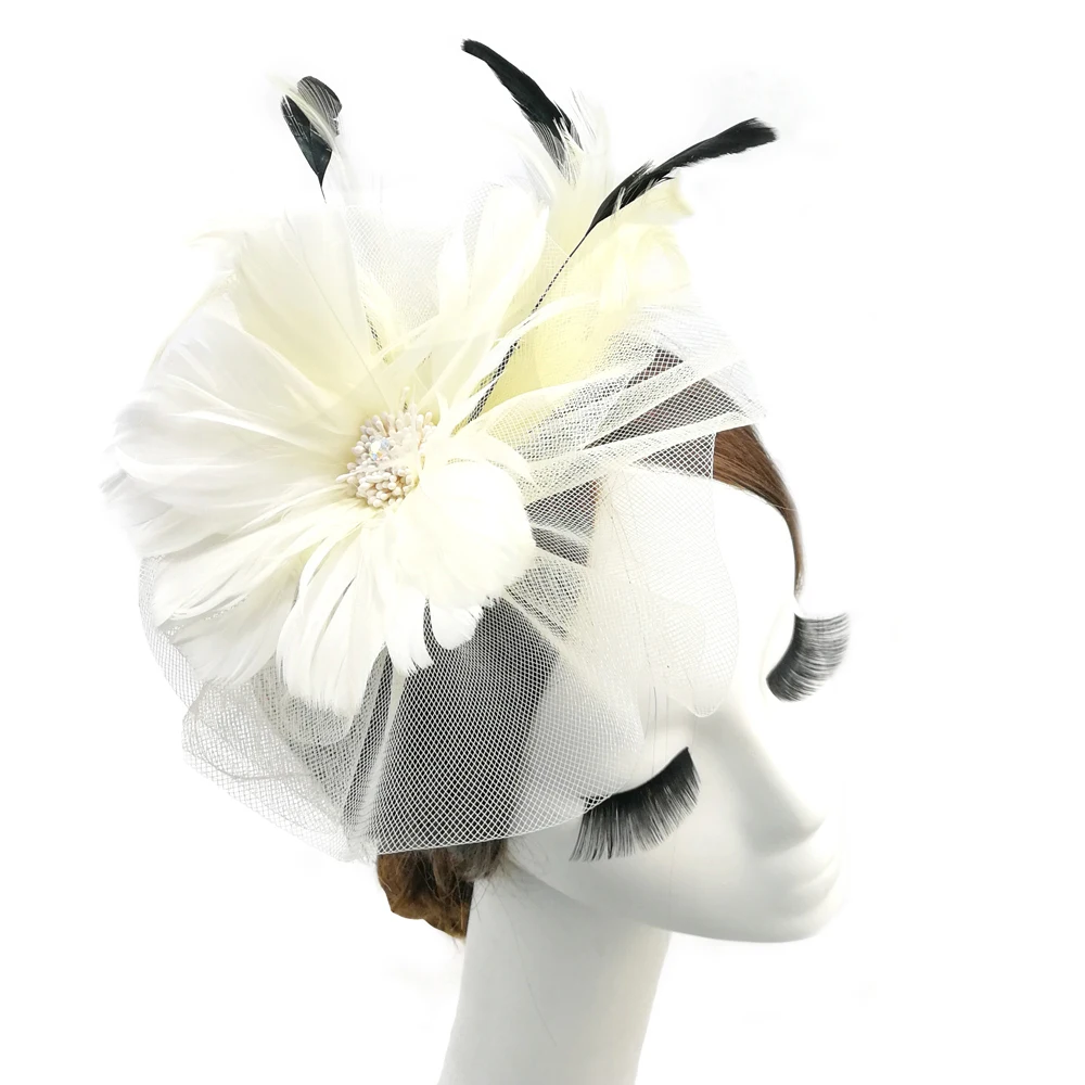 Fascigirl Fascinator Hair Clip Brooch Pin Wedding Hair Accessory Bridal Heapiece