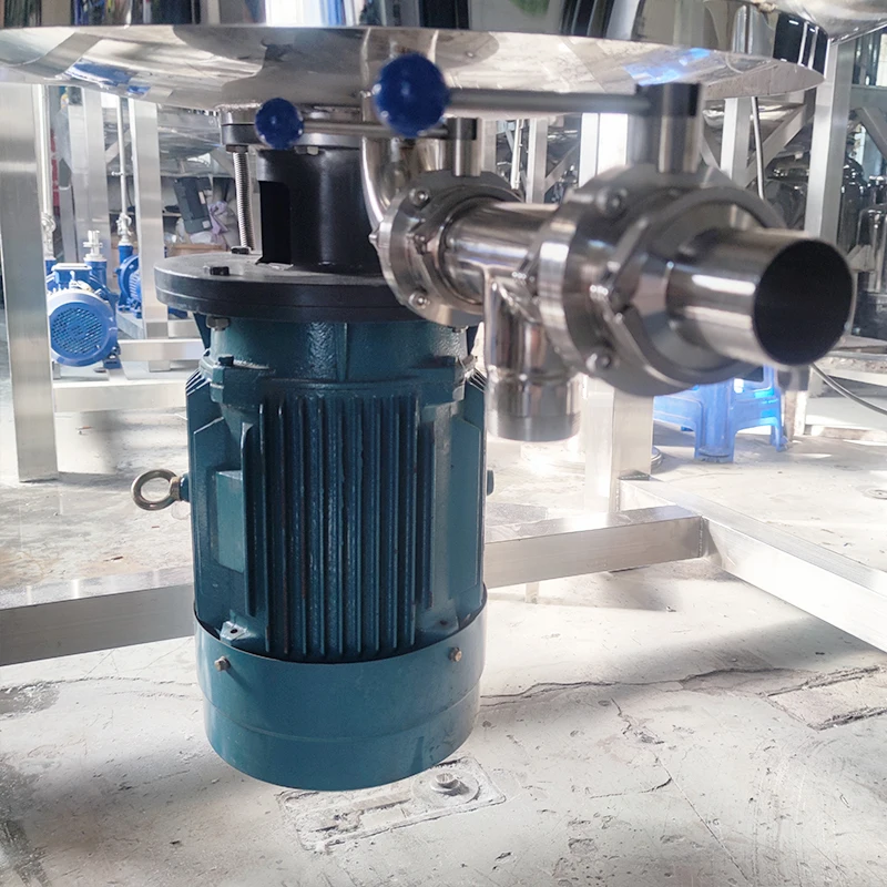 200L-10000L Customizable Liquid Washing Homogenizer Mixer for Shampoo Emulsions