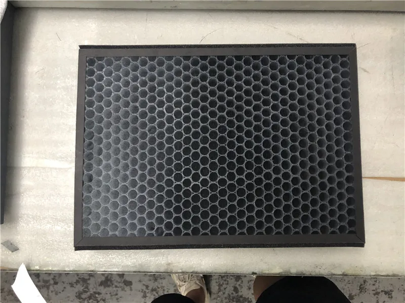 Customized H13 MERV 17 18 HEPA Activated Carbon Charcoal  Industrial air Ventila Tor Filter with Foam and Paper Frame