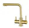 Gold brushed