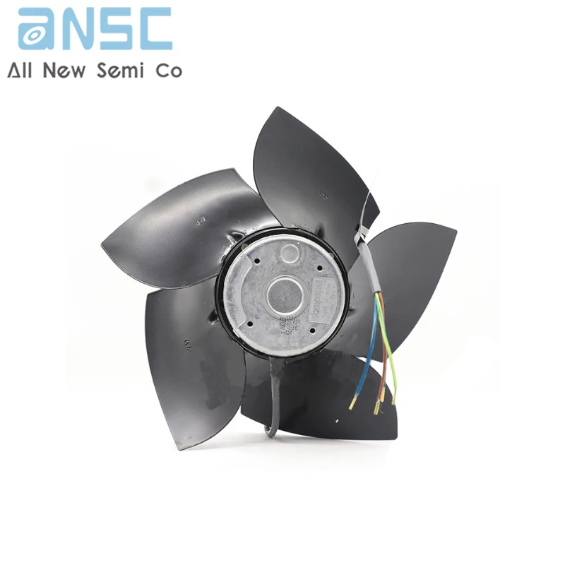 Original Axial flow fan A2D250-AD26-05 150W 400V 250mm 2520rpm Siemens servo motor cooling fan