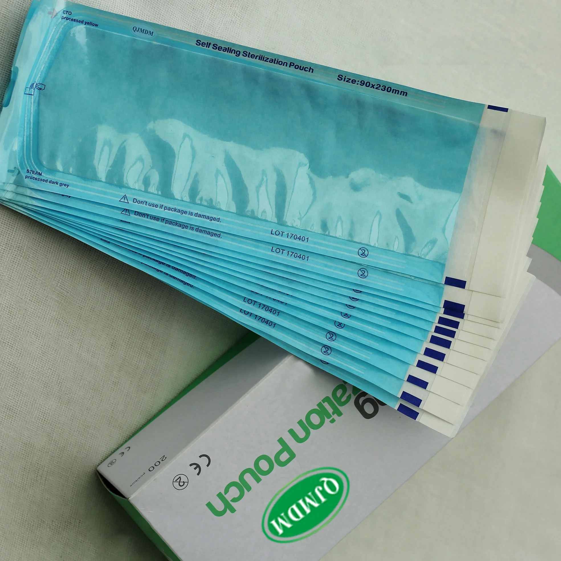 Medical Sterile Bag Dental Packaging Peel Pack Self-seal Sterilization ...