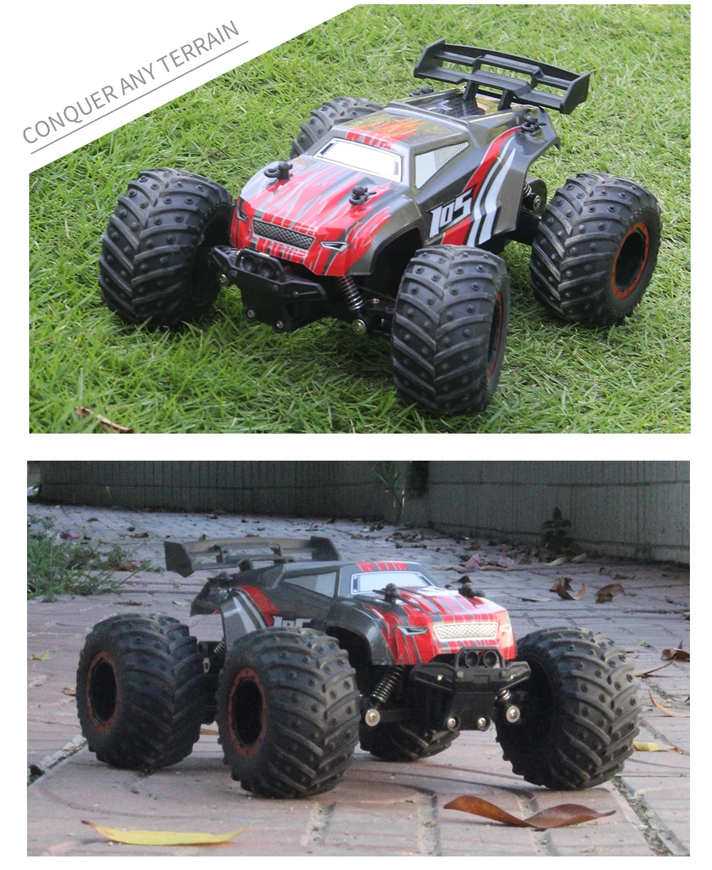 Wholesale JJRC Q105 Buggy Car 1:18 High Speed Cars 15km/h 2.4Ghz Double Motors Drive Climbing RC Off Road Drift Vehicle Toy