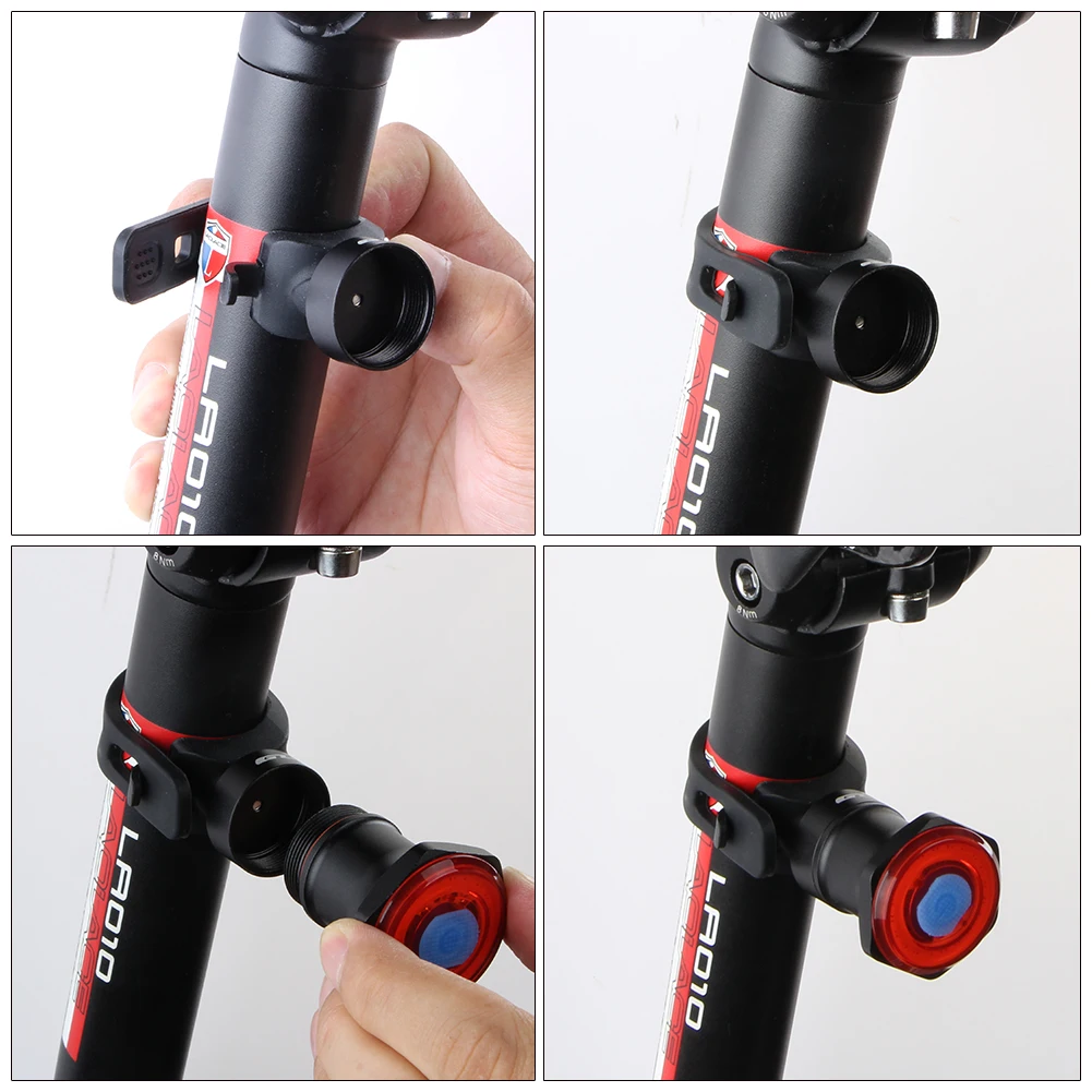 Luci Bicicletta Anteriore E Posteriore USB Ricaricabili | Impermeabili IPX5 | Autonomia 17+ Ore - Foto 9