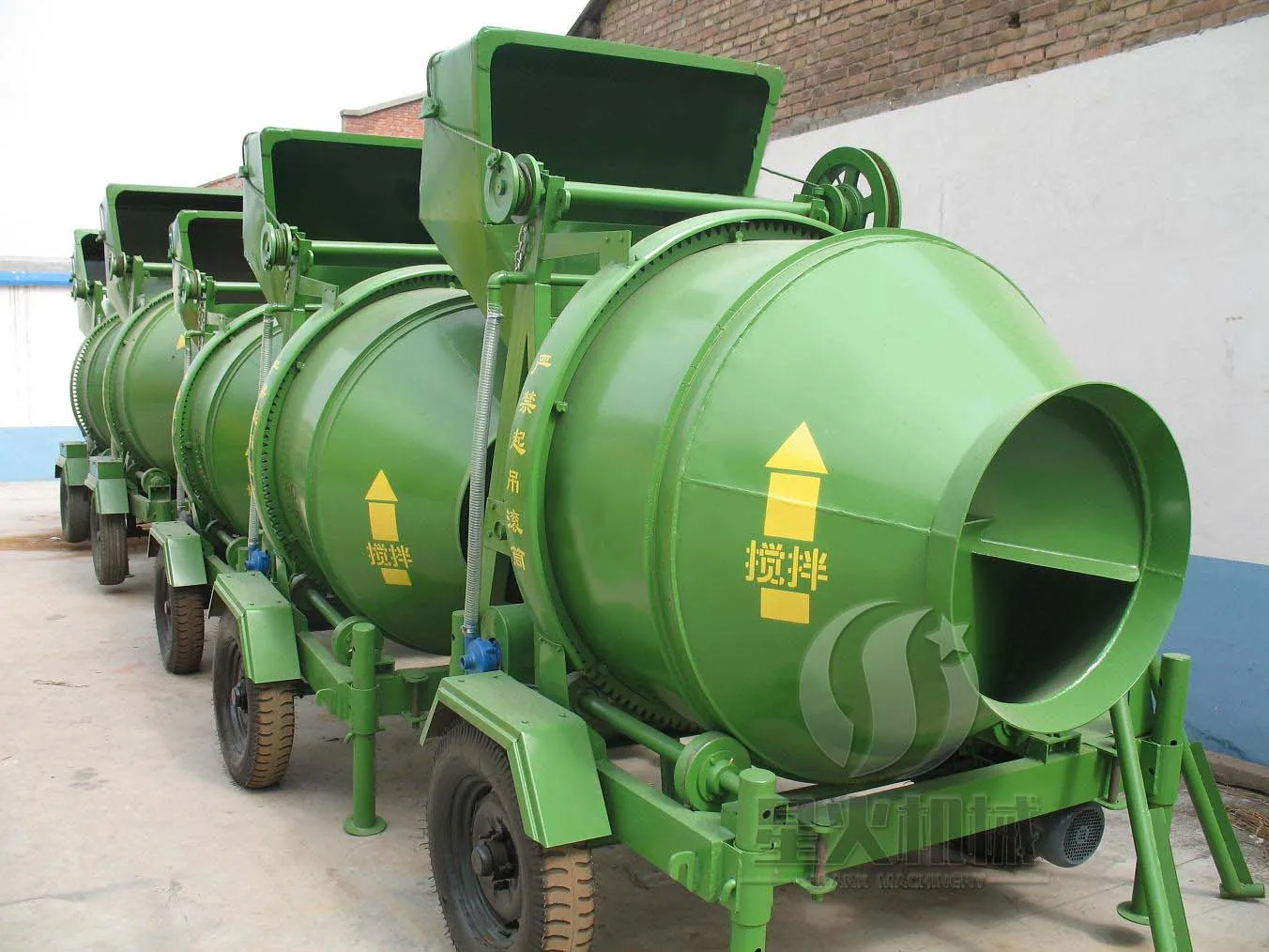 Concrete Mixer Drum Mixer 250L - High Efficiency & Durable