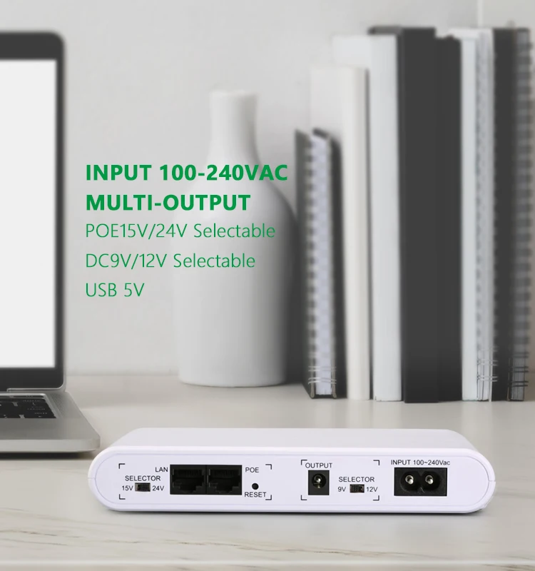 Mini UPS Alimentation De Secours 7800 MAh Batterie Mini UPS