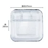 Plaque de boulette transparente CP-09 (-seulement-boîte de couleur-