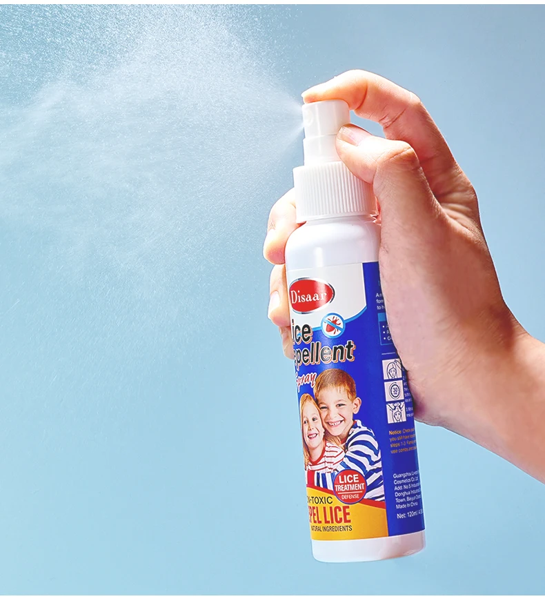 Disaar herbal spray body cleaning relieve itching lice repellent body spray for men and women