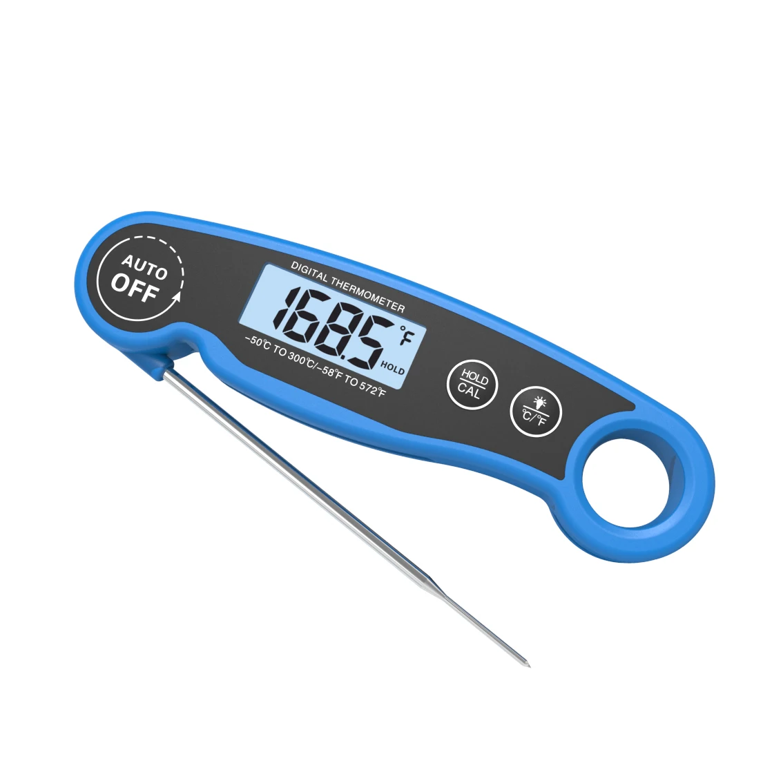 Digital Instant Read Meat Thermometer Waterproof Kitchen Food Cooking