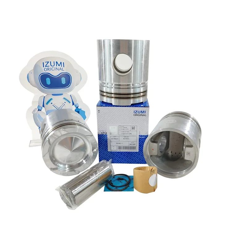 2 Years Warranty NT855 Piston 3042320 3048808 3076811 3095745 3028706 3051554 Piston Kit Engine Parts for cummins