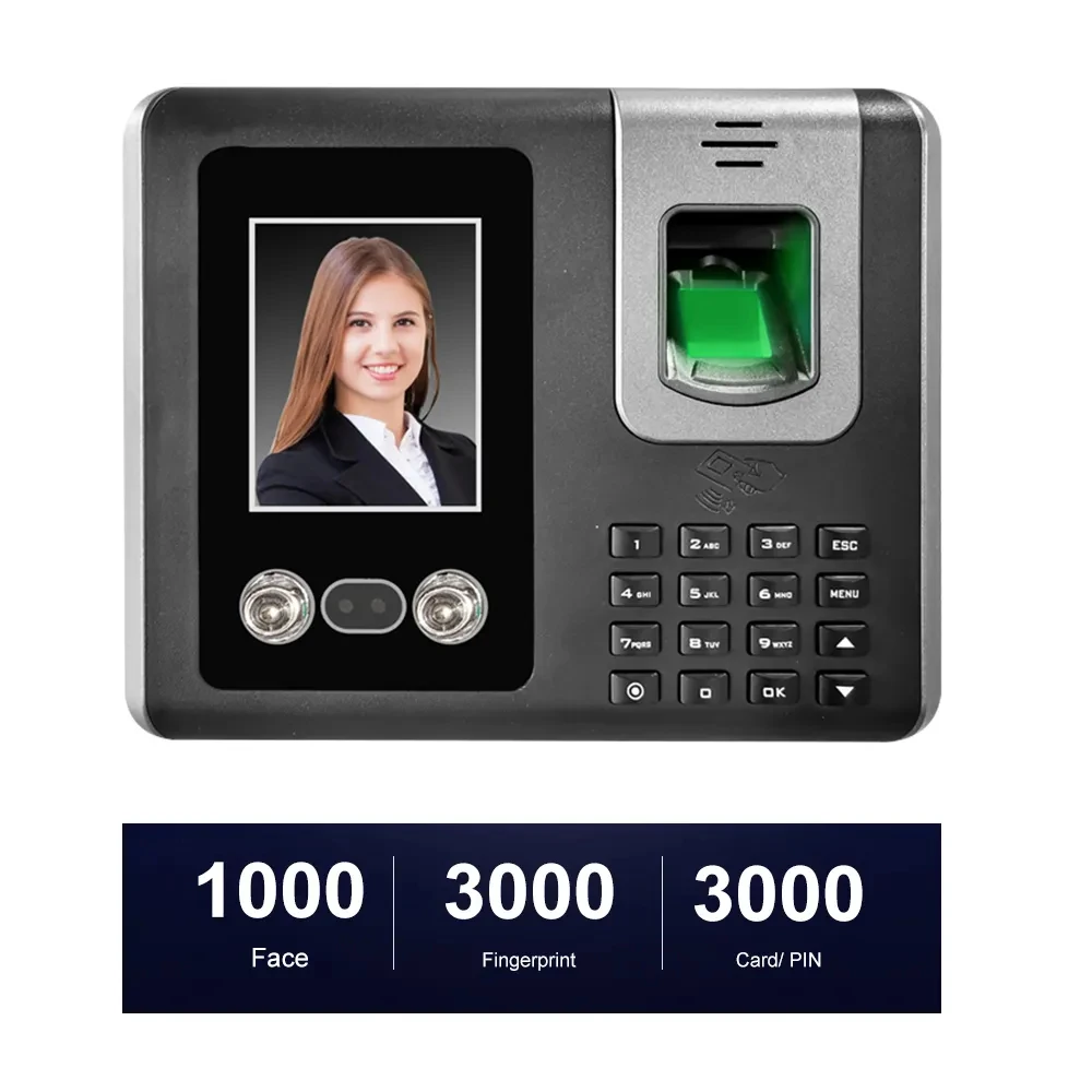 Time Clock System Password Wifi Remote Cloud Personnel Biometric ...