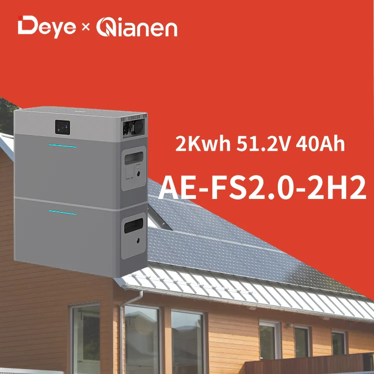 Stock Promotion Deye Battery ESS AE-FS2.0-2H2 LiFePO4 51.2V 40Ah 2kWh IP65 Protection All-In-One Energy Storage System