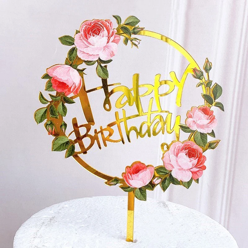 Makita Decoration De Gateau D Anniversaire Exquise Nouveau Design De Decoration En Fleurs Pour Un Anniversaire De Mariage Buy Gateau De Mariage Toppers Gateau Toppers Joyeux Anniversaire Gateau Topper Acrylique D Anniversaire Product On Alibaba Com