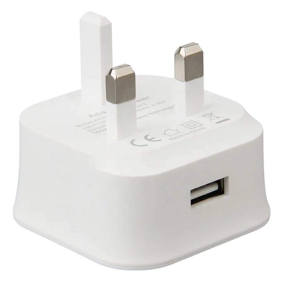 5V 2A Travel Power Adapter Fast UK Plug USB Wall Charger For iPhone Samsung Android Mobile Phone