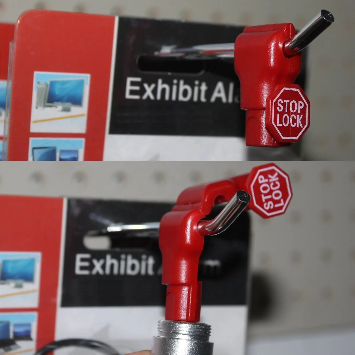 Free Sample Mini Portable Stop Lock Magnetic Key Peg Stop Lock Magnet Hook Lock