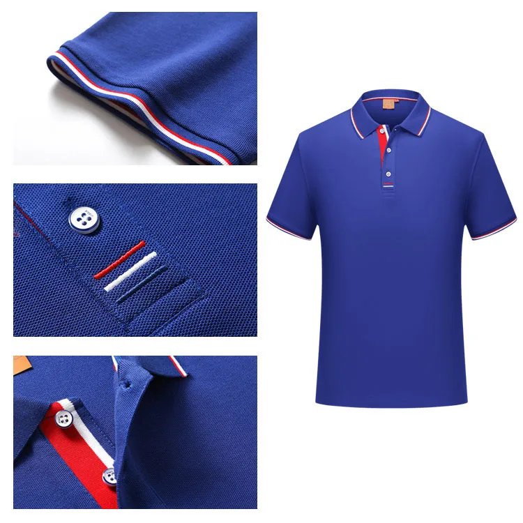 2024 Custom Logo Printing Plain Blank Polo T Shirts For Men High Quality Cotton Men's Polo Shirt Emb