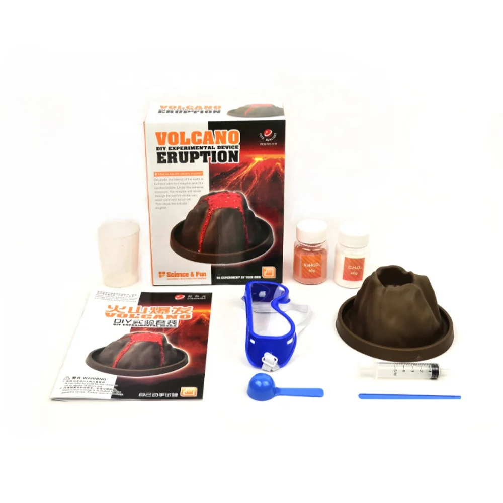 Volcano Science Kit DIY Eruption Lab for Education