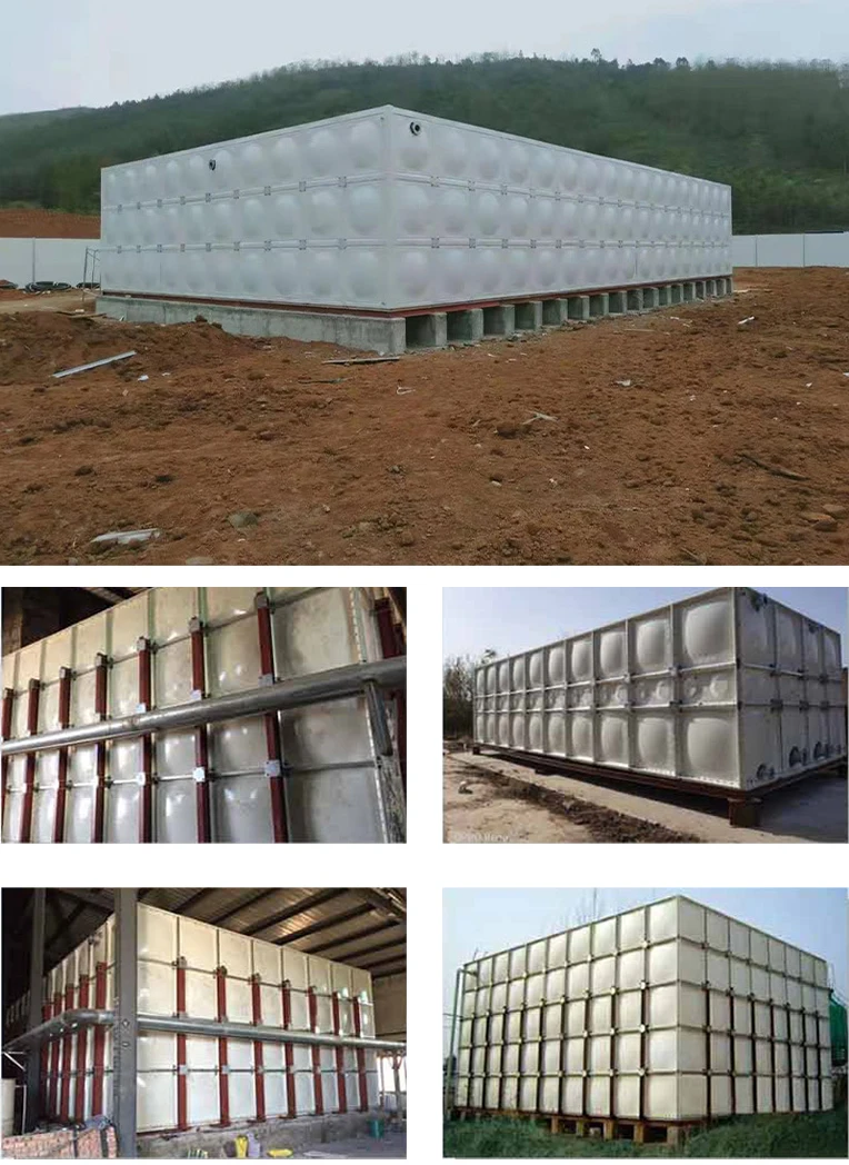 Sectional Water Reservoir Preformed Modular Bolted Frp Panels Grp Water ...