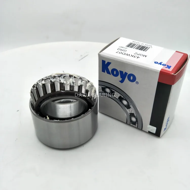 Auto Parts Wheel Hub Bearings 43x77x41.5/45.5mm 43KWD07B