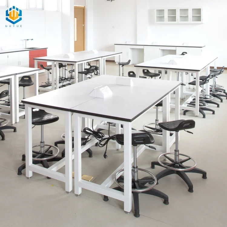 School Lab Furniture Physical Science Robitcs Lab Table Laboratory Work Tables