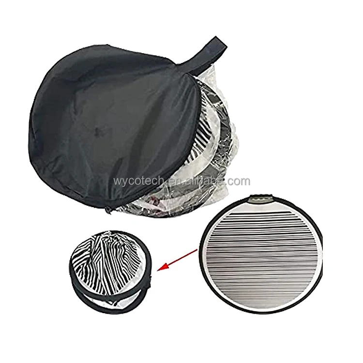 Lavagna Riflettente Per Ammaccature Auto - 80cm, Pieghevole, Con Tasca, Per Riparazioni Carrozzeria - Foto 9