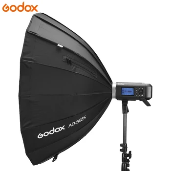 Godox AD-S85S/W 85cm Silver/white Deep Parabolic Softbox with Honeycomb Grid for Godox AD300Pro AD400Pro ML60 detail image
