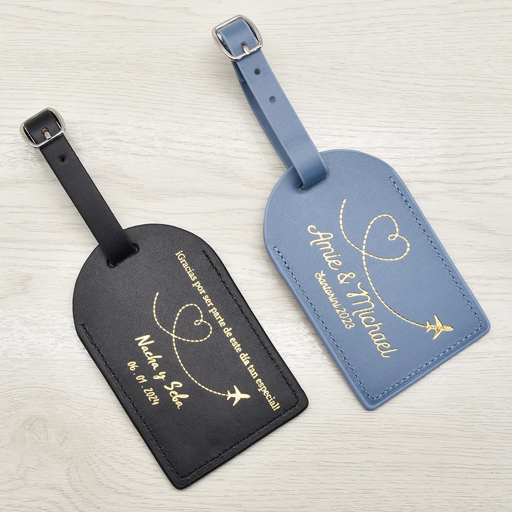 Custom Wedding Favor Logo Travel Airline Suitcase Personalized Name ...