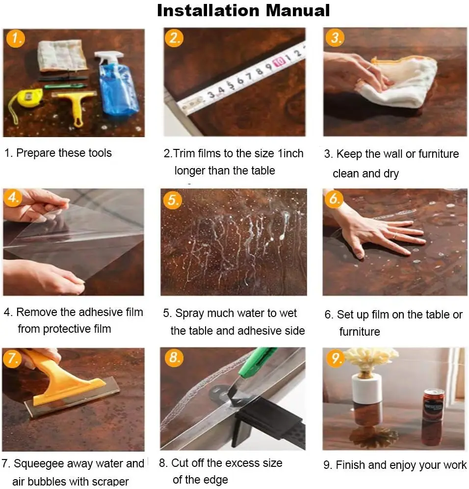 Table Surface Guard Tph Tpu Countertop Protector Permanence Countertop